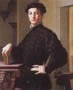 Agnolo Bronzino Portrait of a Young Man oil on canvas